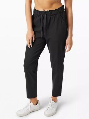 Lululemon stretch high rise pant 7/8 length